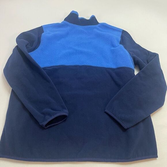 L.L. Bean Blue Fleece 1/2 Zip Sweater Pullover Fleece Size XL - Picture 7 of 8